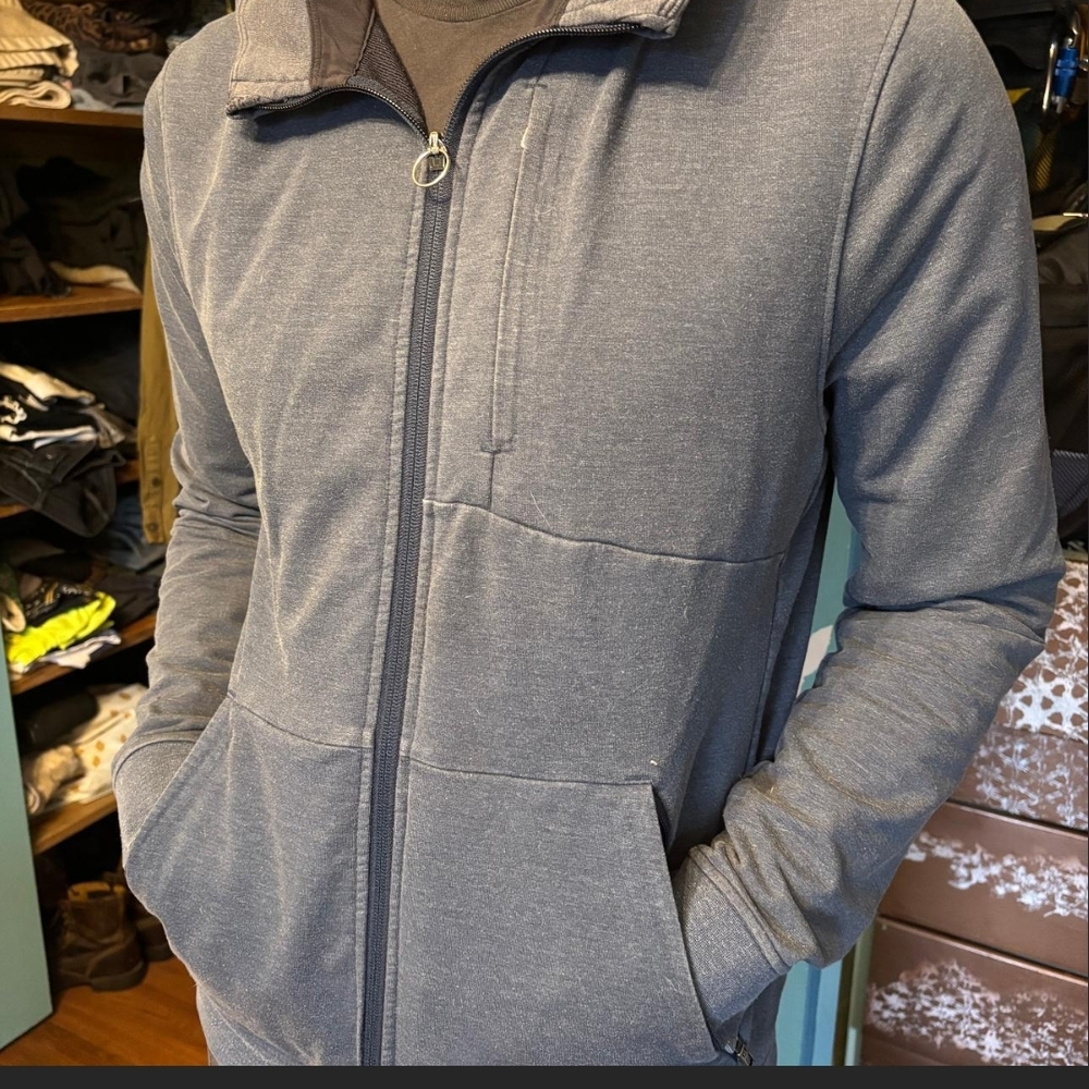 Luluelemon Blue Zip Sweater